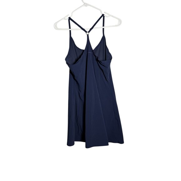 Outdoor Voices Navy Racerback Exercise Dress With Built-In Shorts Size M - Picture 3 of 7